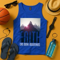Faith Can Move Mountains Tank Top
