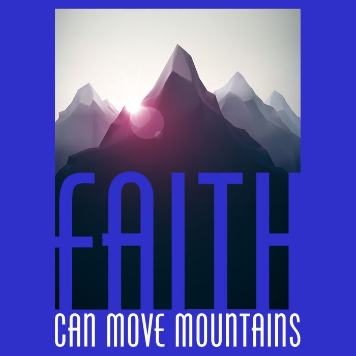 Faith Can Move Mountains Tank Top