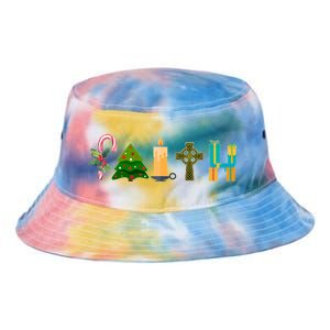 FAITH Christmas Spirit Tie Dye Newport Bucket Hat