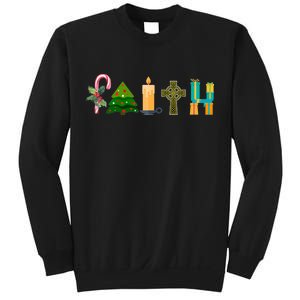 FAITH Christmas Spirit Sweatshirt