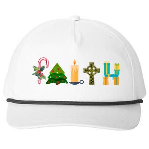 FAITH Christmas Spirit Snapback Five-Panel Rope Hat