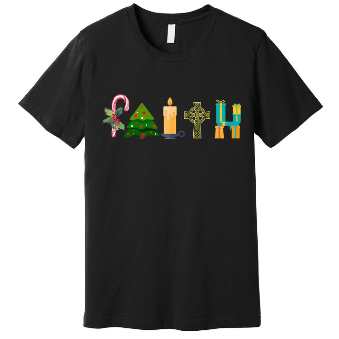 FAITH Christmas Spirit Premium T-Shirt