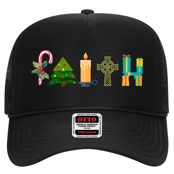 FAITH Christmas Spirit Trucker Hat