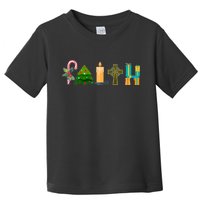 FAITH Christmas Spirit Toddler T-Shirt