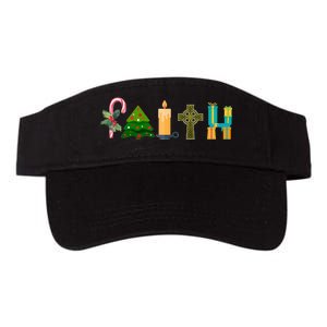 FAITH Christmas Spirit Valucap Bio-Washed Visor