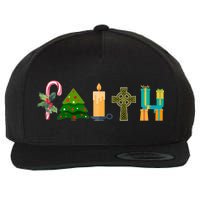 FAITH Christmas Spirit Wool Snapback Cap