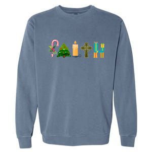 FAITH Christmas Spirit Garment-Dyed Sweatshirt