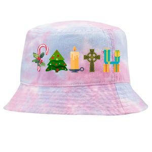 FAITH Christmas Spirit Tie-Dyed Bucket Hat