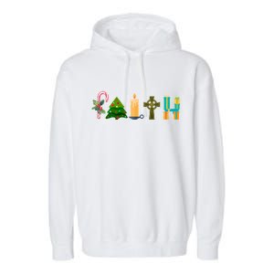 FAITH Christmas Spirit Garment-Dyed Fleece Hoodie