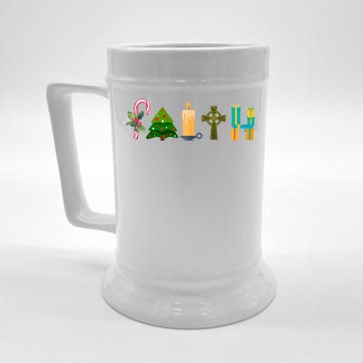 FAITH Christmas Spirit Beer Stein