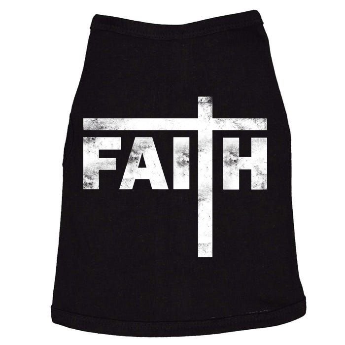 Faith Cross Logo Doggie Tank