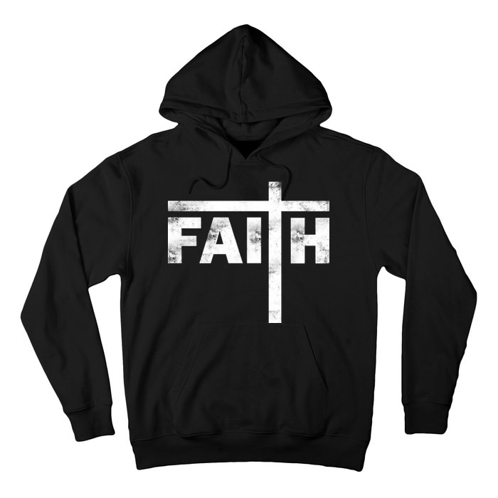 Faith Cross Logo Hoodie