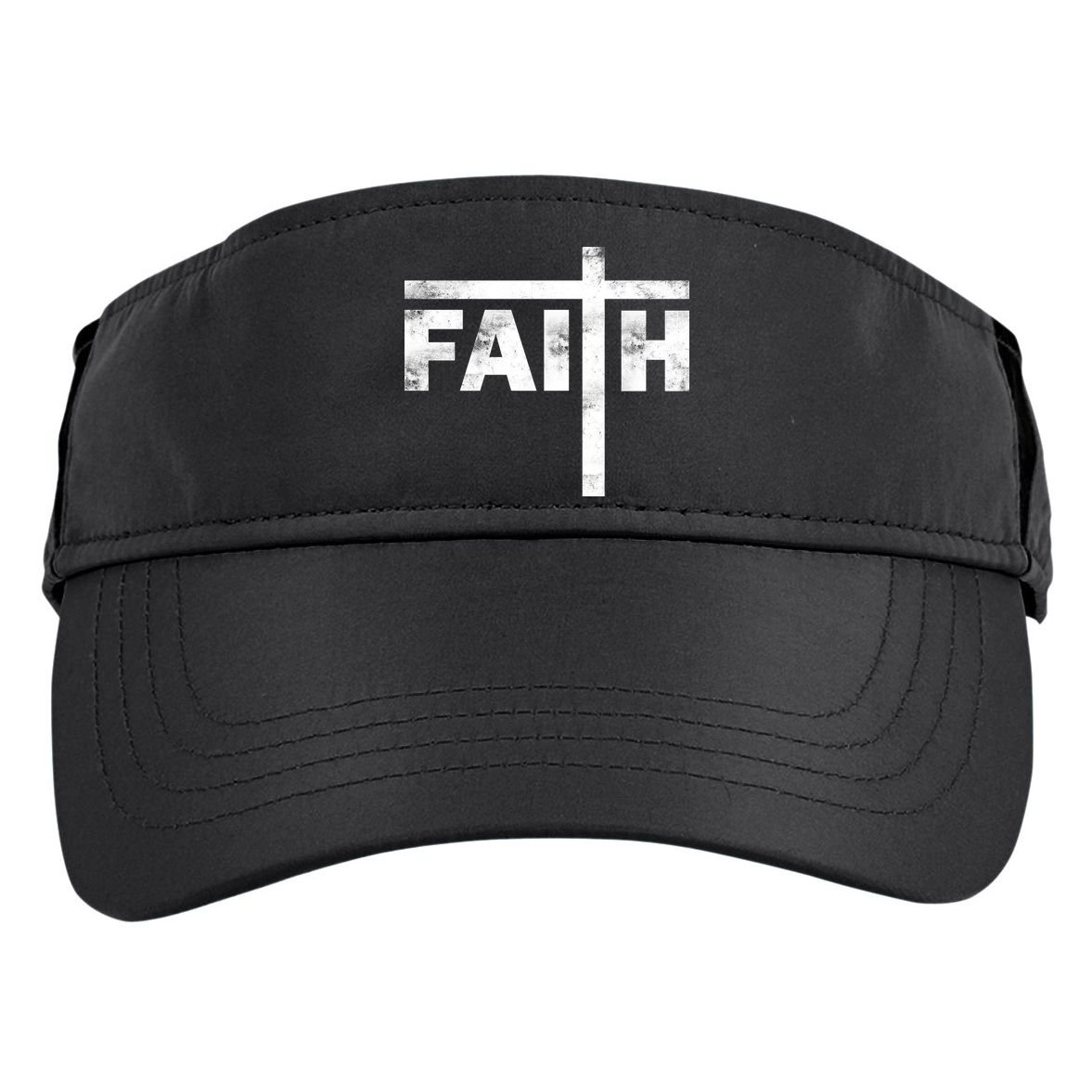 Faith Cross Logo Adult Drive Performance Visor