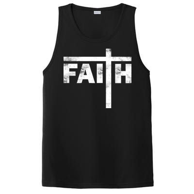 Faith Cross Logo PosiCharge Competitor Tank