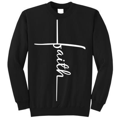 Faith Cross Symbol Sweatshirt