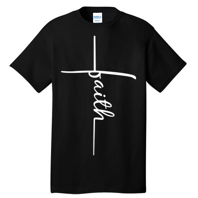 Faith Cross Symbol Tall T-Shirt