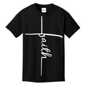 Faith Cross Symbol Kids T-Shirt