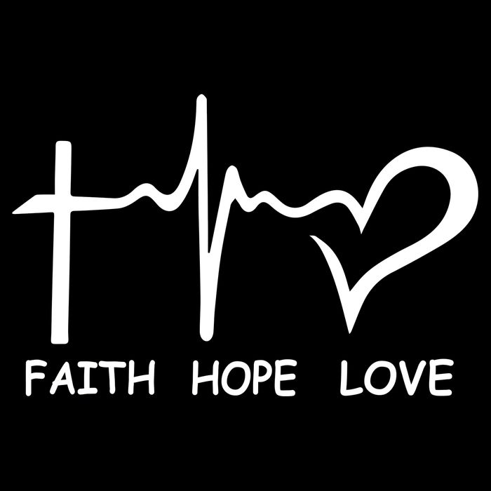 Faith Hope Love Backpack