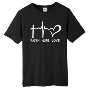 Faith Hope Love Tall Fusion ChromaSoft Performance T-Shirt