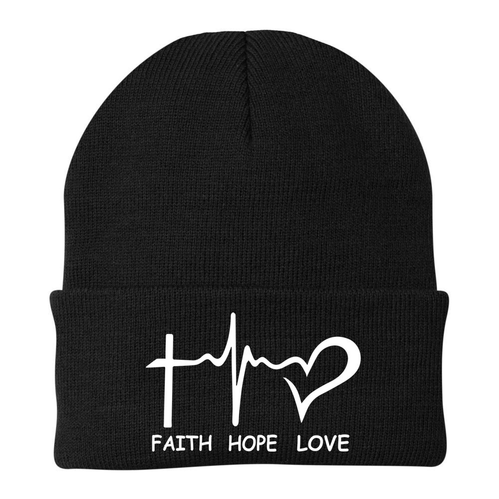Faith Hope Love Beanie
