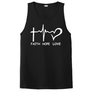 Faith Hope Love PosiCharge Competitor Tank