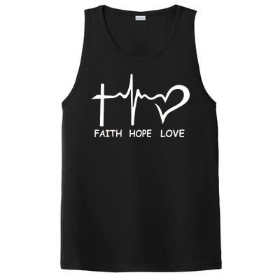 Faith Hope Love PosiCharge Competitor Tank