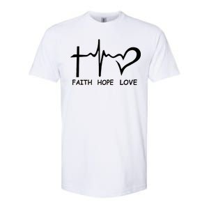 Faith Hope Love Softstyle CVC T-Shirt