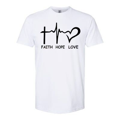 Faith Hope Love Softstyle CVC T-Shirt