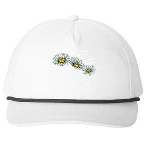 Faith Hope Love Butterflies Daisies Religious Snapback Five-Panel Rope Hat