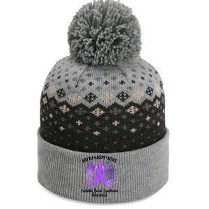 Faith Hope Love Irritable Bowel Syndrome Galaxy Angel Wings The Baniff Cuffed Pom Beanie