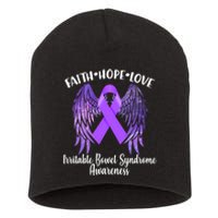 Faith Hope Love Irritable Bowel Syndrome Galaxy Angel Wings Short Acrylic Beanie