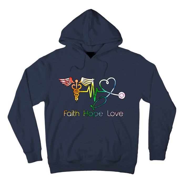 Faith Hope Love Nurse Hoodie