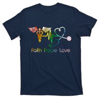 Faith Hope Love Nurse T-Shirt