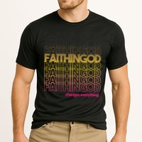 Faith In God Changes Everything Cooling Performance Crew T-Shirt