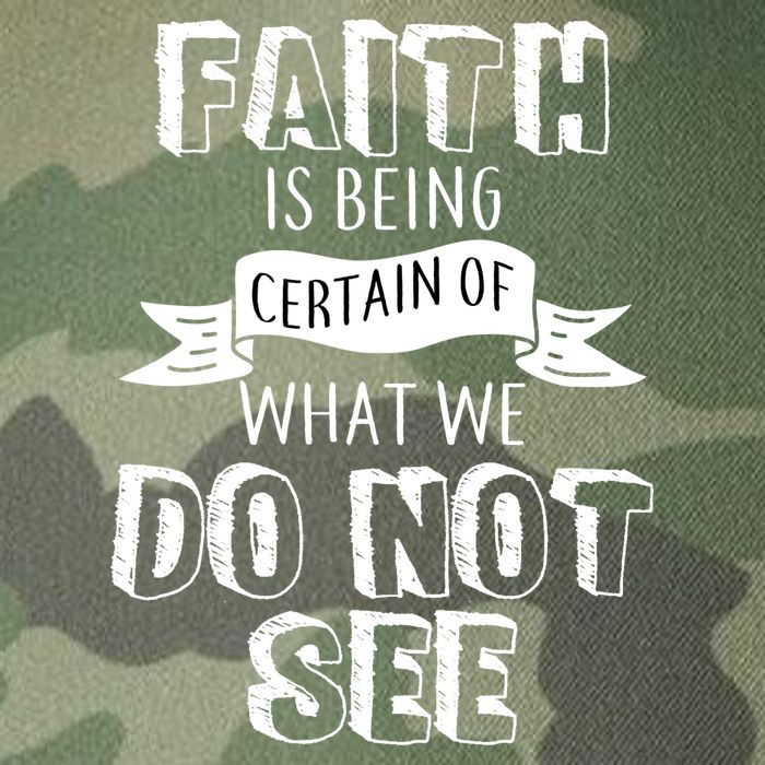 Faith Is Being Certain Of What We Do Not See Legacy Tie Dye Trucker Hat
