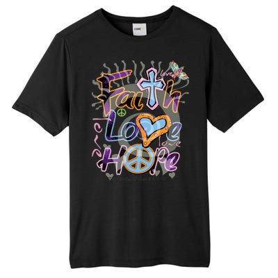 Faith Love Hope Tall Fusion ChromaSoft Performance T-Shirt