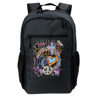 Faith Love Hope Daily Commute Backpack