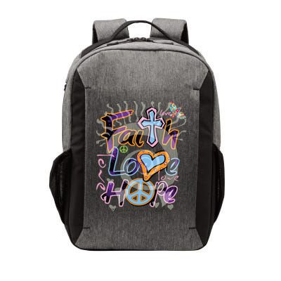 Faith Love Hope Vector Backpack