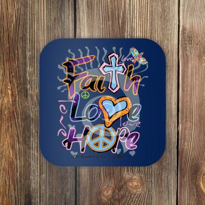 Faith Love Hope Coaster