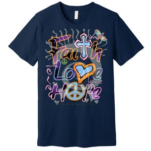 Faith Love Hope Premium T-Shirt