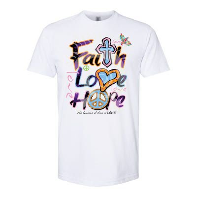 Faith Love Hope Softstyle® CVC T-Shirt