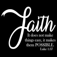 Faith Makes Things Possible  Flatbill Hat
