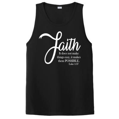 Faith Makes Things Possible  PosiCharge Competitor Tank