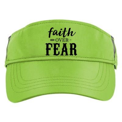 Faith Over Fear Adult Drive Performance Visor