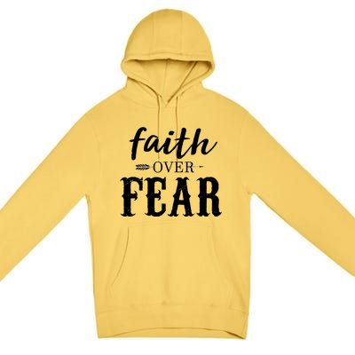 Faith Over Fear Premium Pullover Hoodie