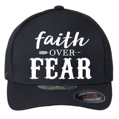 Faith Over Fear Flexfit Unipanel Trucker Cap