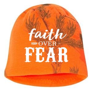 Faith Over Fear Kati - Camo Knit Beanie