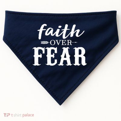 Faith Over Fear USA-Made Doggie Bandana