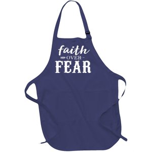 Faith Over Fear Full-Length Apron With Pockets