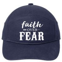 Faith Over Fear 7-Panel Snapback Hat